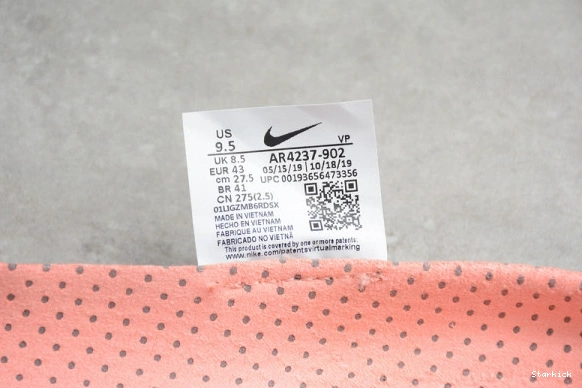 Nike "The God Question" of String AR4237-902 Air Fear 1 0325